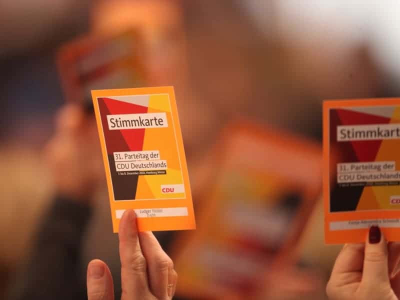 CDU-Parteitag Dezember 2018, über dts Nachrichtenagentur