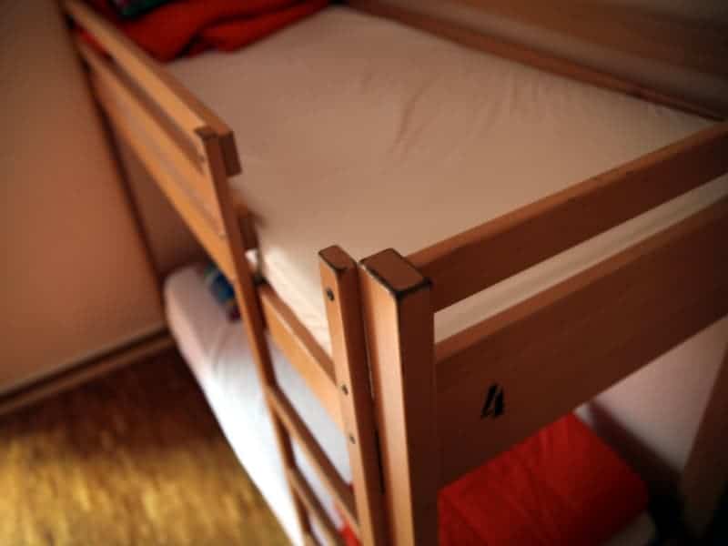 Doppelstockbett in einer Jugendherberge, über dts Nachrichtenagentur