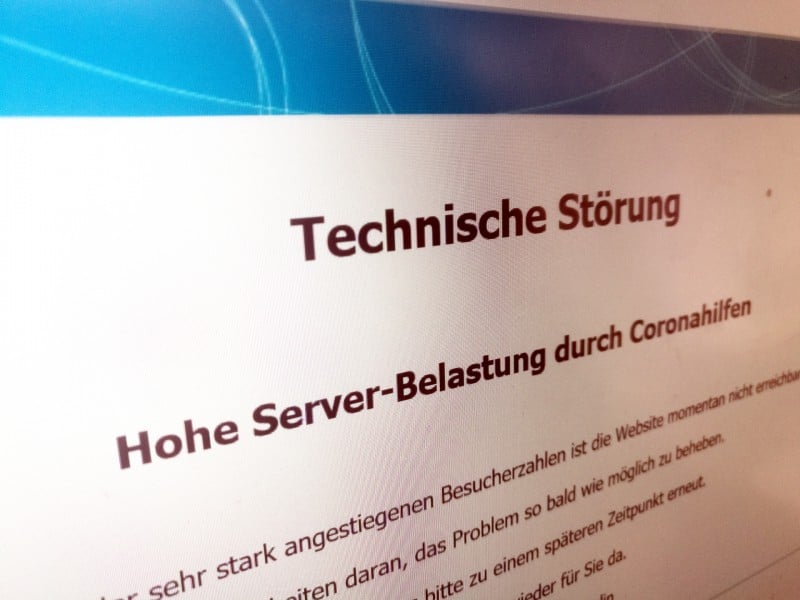 Startseite der Investitionsbank Berlin, über dts Nachrichtenagentur