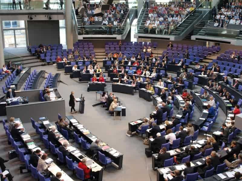 Bundestagssitzung im Plenarsaal des Reichstags, über dts Nachrichtenagentur