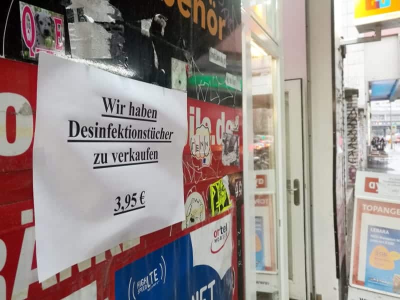 Desinfektionsmittel in der Coronakrise, über dts Nachrichtenagentur