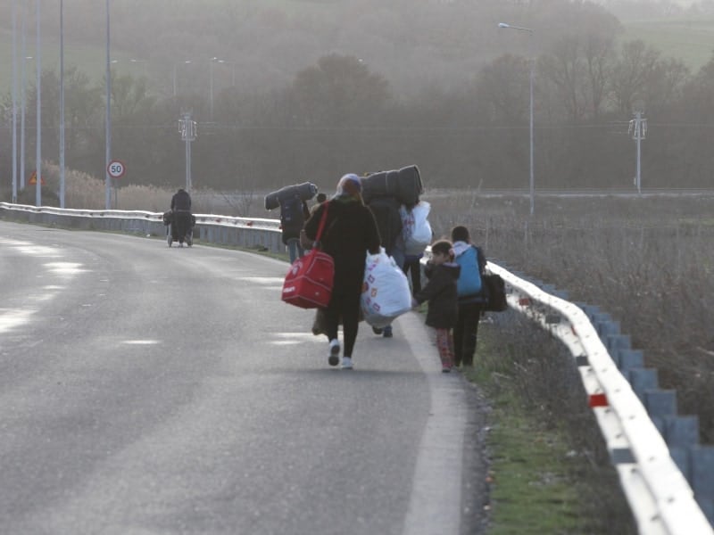 Flüchtlinge auf der Balkanroute, über dts Nachrichtenagentur