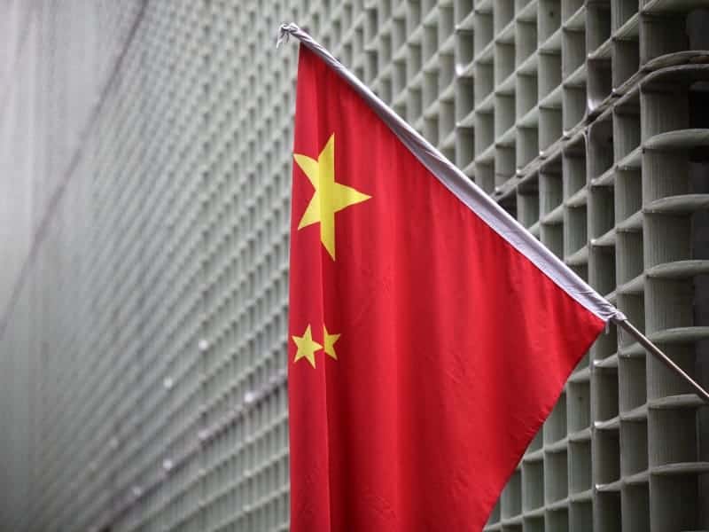 Chinesische Flagge, über dts Nachrichtenagentur