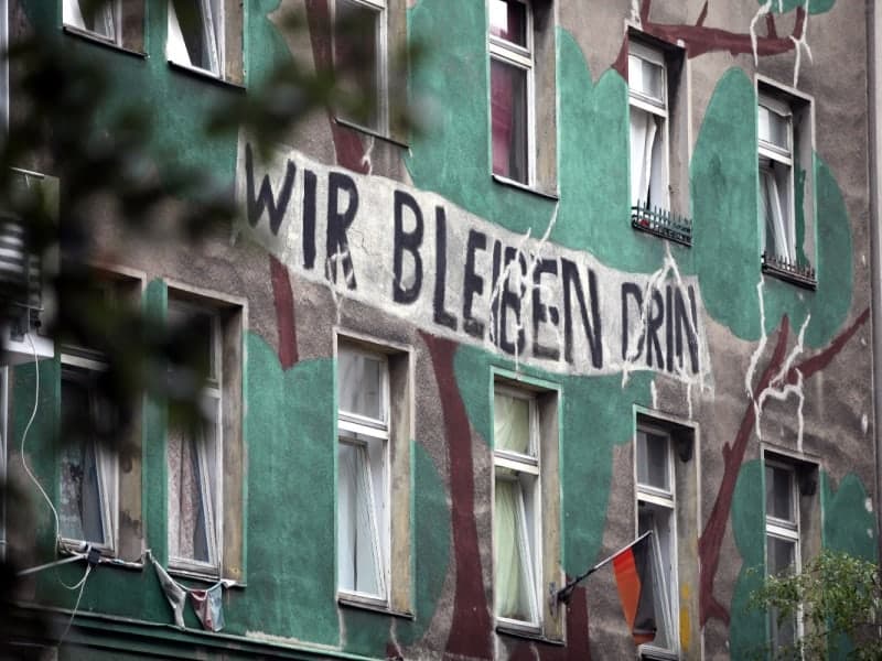 Besetztes Haus in Berlin-Kreuzberg, über dts Nachrichtenagentur