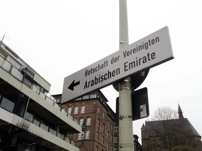 Botschaft der Vereinigten Arabischen Emirate, über dts Nachrichtenagentur