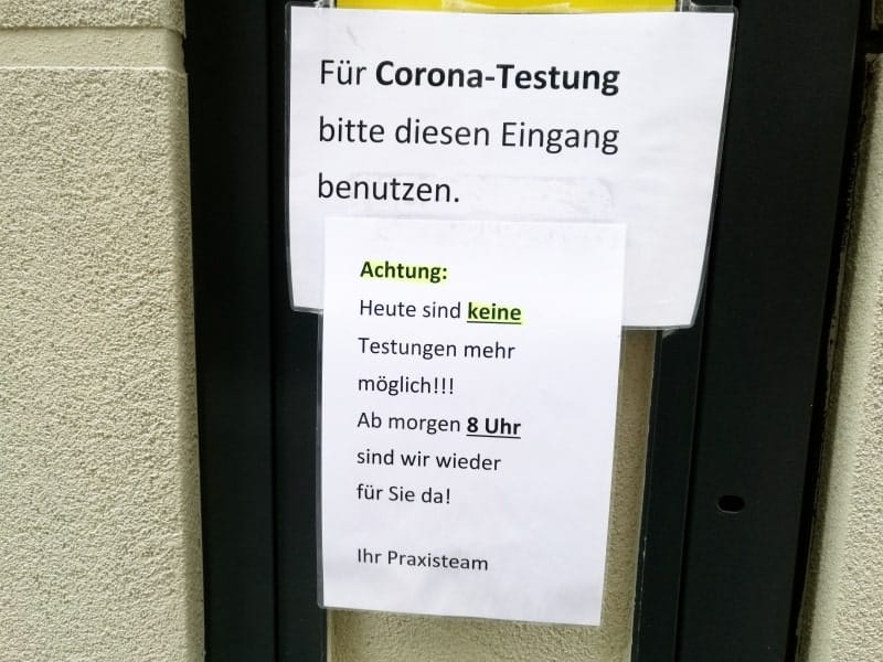Corona-Testung, über dts Nachrichtenagentur