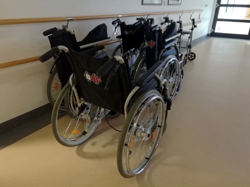 Rollstühle im Krankenhaus, über dts Nachrichtenagentur