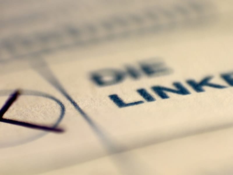 Linke auf Stimmzettel, über dts Nachrichtenagentur