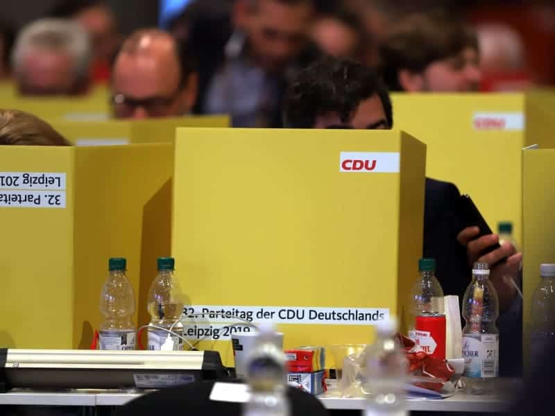 Abstimmung auf CDU-Parteitag 2019, über dts Nachrichtenagentur