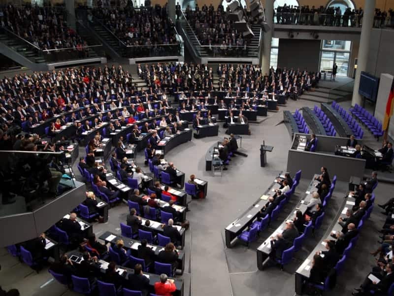 Konstituierende Sitzung des Bundestages am 24.10.2017, über dts Nachrichtenagentur