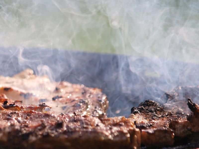 Steak auf einem Grill, über dts Nachrichtenagentur