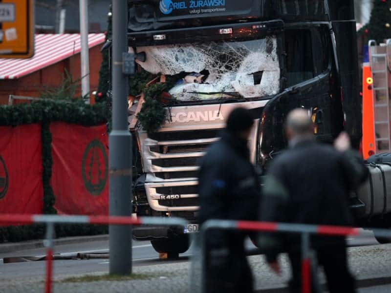 Breitscheidplatz nach Anschlag auf Weihnachtsmarkt, über dts Nachrichtenagentur