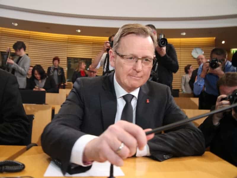 Bodo Ramelow im Erfurter Landtag, über dts Nachrichtenagentur
