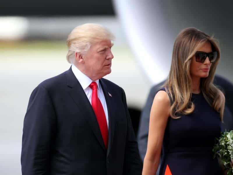 Donald und Melania Trump, über dts Nachrichtenagentur