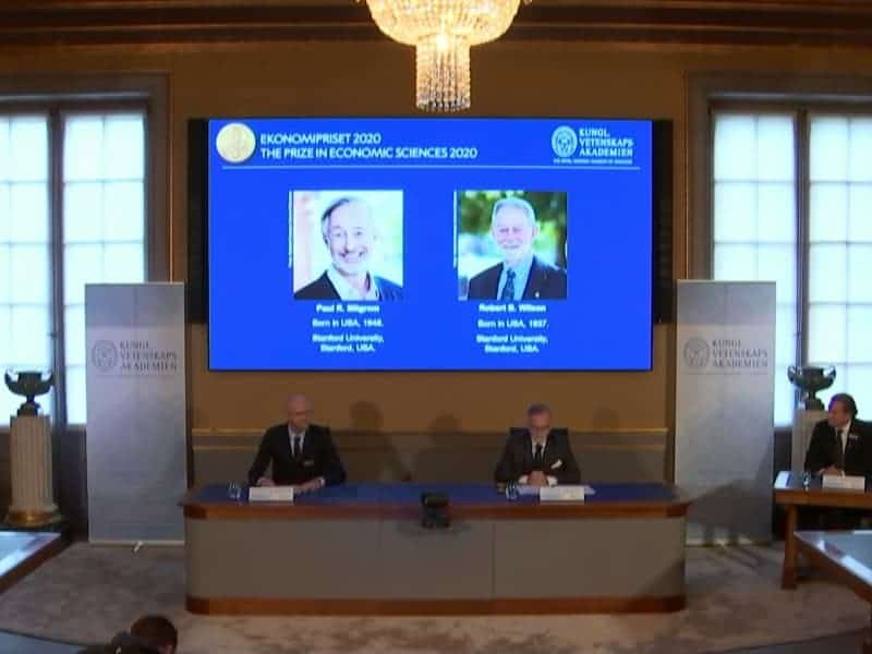 Bekanntgabe Wirtschaftsnobelpreis am 12.10.2020, über dts Nachrichtenagentur