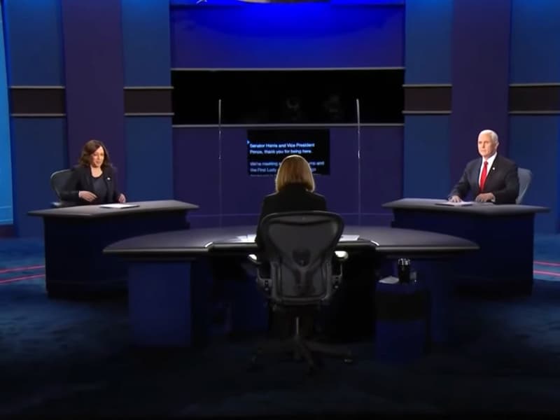 TV-Duell zwischen Harris und Pence, über dts Nachrichtenagentur