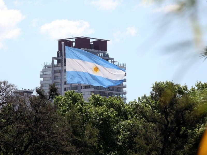 Fahne von Argentinien, über dts Nachrichtenagentur