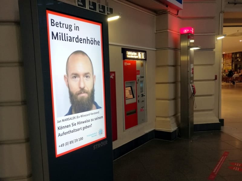 BKA-Fahndungsfotos von Jan Marsalek, über dts Nachrichtenagentur