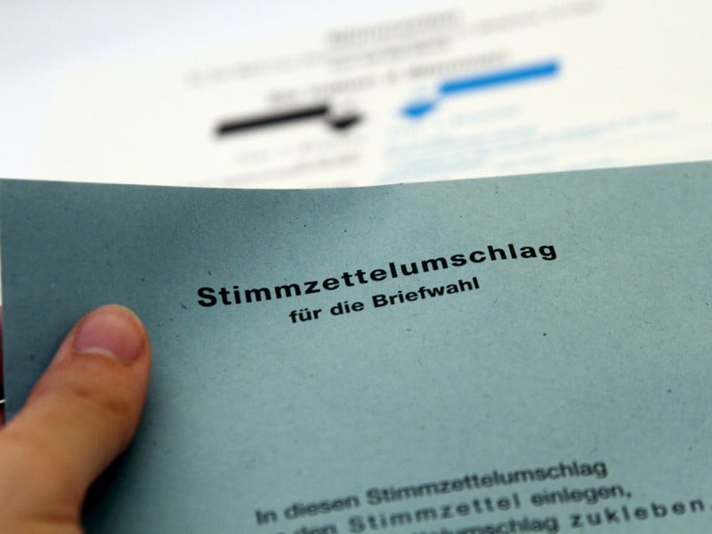 Stimmzettelumschlag für die Briefwahl, über dts Nachrichtenagentur