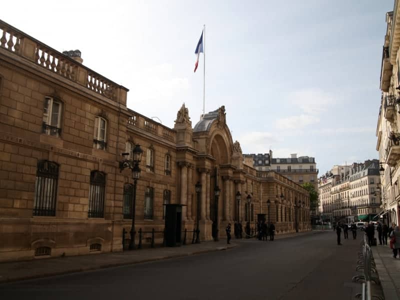 Elysee-Palast, über dts Nachrichtenagentur