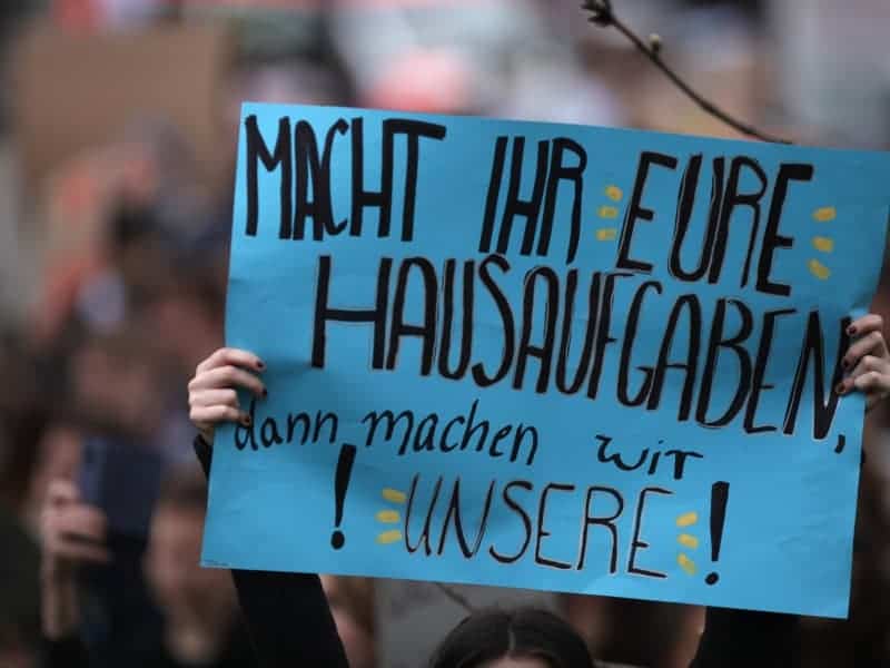 Fridays-for-Future-Protest, über dts Nachrichtenagentur