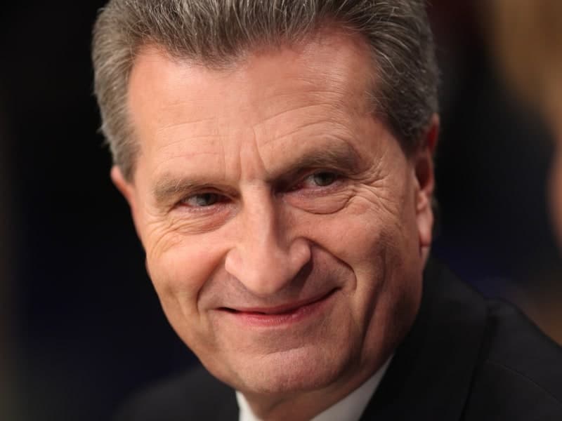 Günther Oettinger, über dts Nachrichtenagentur