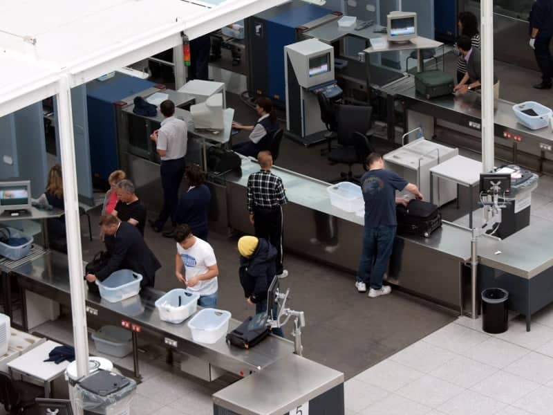 Sicherheitskontrolle am Flughafen, über dts Nachrichtenagentur