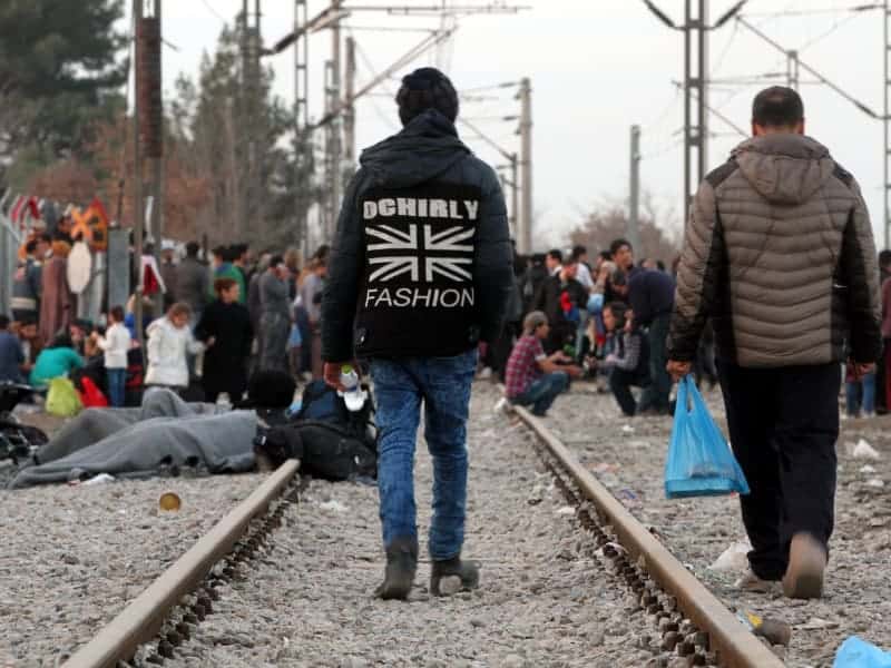 Flüchtlinge auf der Balkanroute, über dts Nachrichtenagentur
