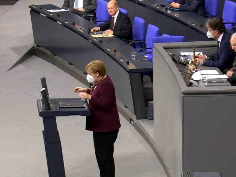 Merkel am 26.11.2020, über dts Nachrichtenagentur