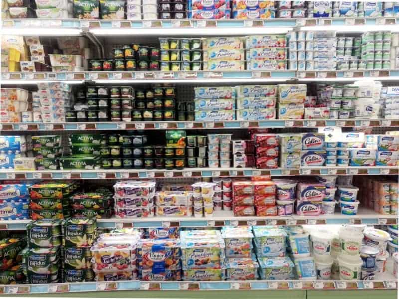 Joghurt im Supermarkt, über dts Nachrichtenagentur