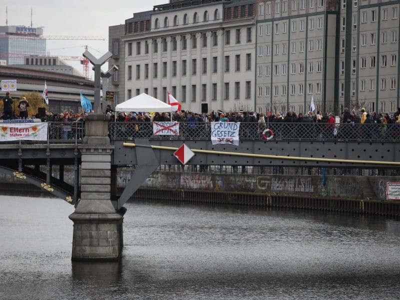 Proteste am 18.11.2020, über dts Nachrichtenagentur
