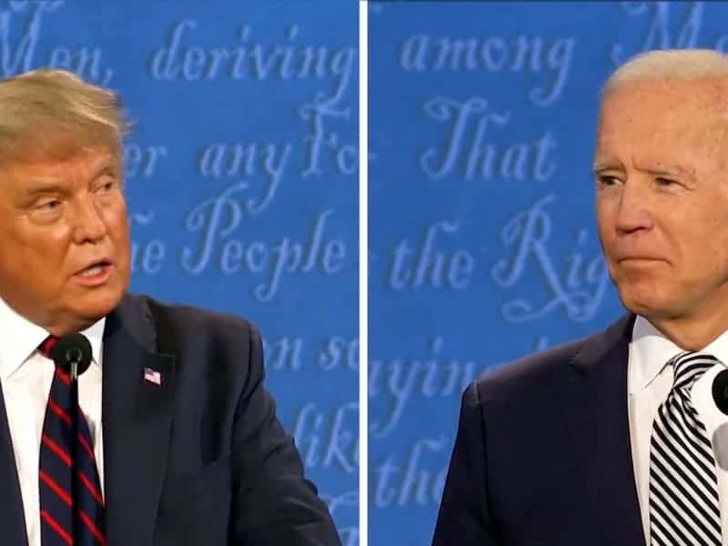 US-TV-Duell am 29.09.2020, über dts Nachrichtenagentur