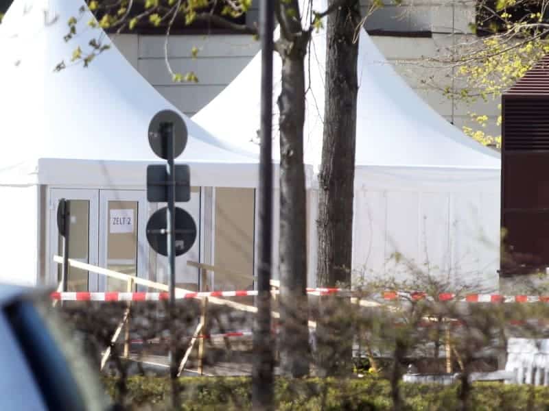 Corona-Testzentrum, über dts Nachrichtenagentur