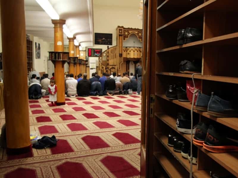 Gläubige Muslime beim Gebet in einer Berliner Moschee, über dts Nachrichtenagentur