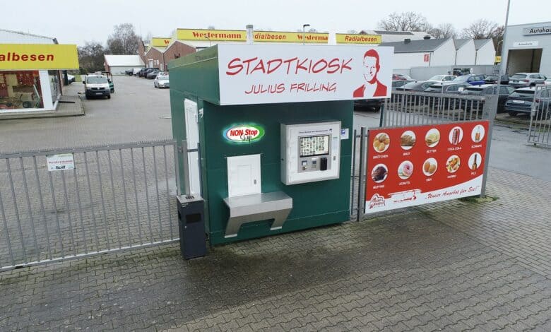 Westermann geht mit Non-Stop -Shop Verkaufsautomaten in Produktion