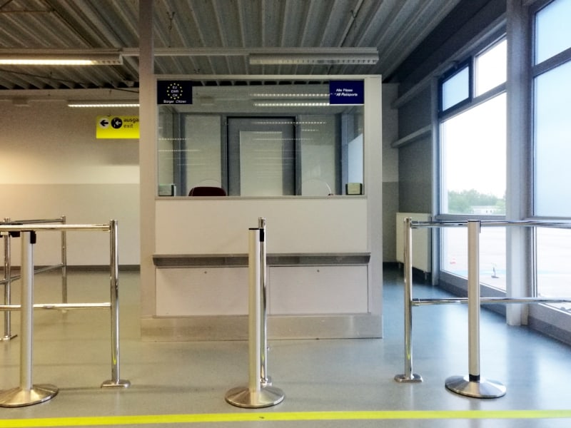 Kontrolle am Flughafen, über dts Nachrichtenagentur