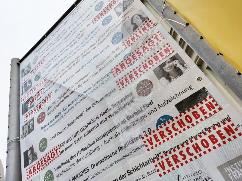 Terminplan mit abgesagten und verschobenen Kulturveranstaltungen, über dts Nachrichtenagentur