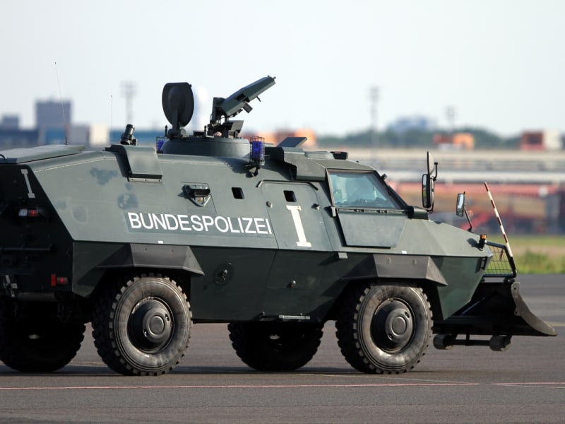 Panzer der Bundespolizei, über dts Nachrichtenagentur