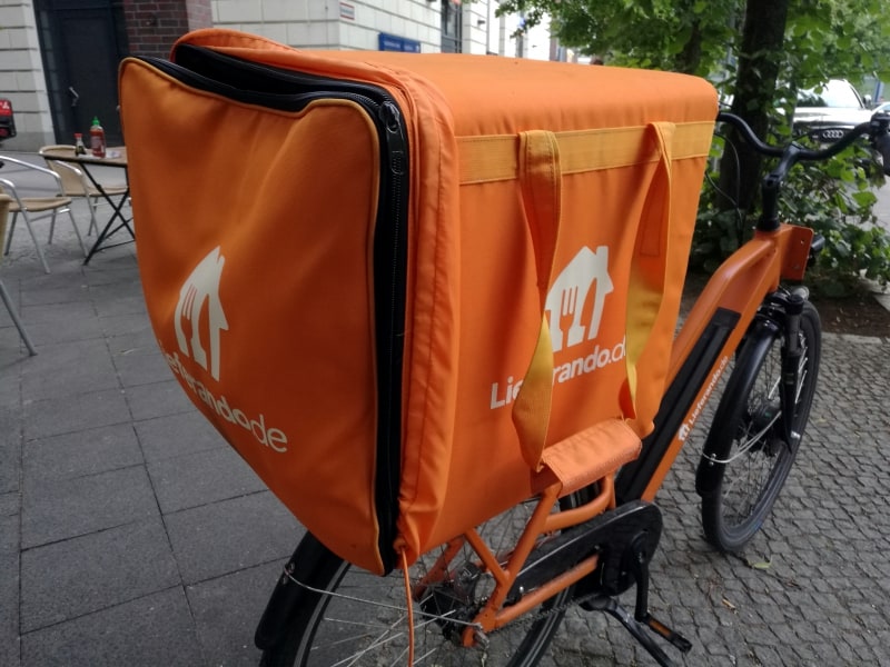 Lieferando-Fahrrad, über dts Nachrichtenagentur