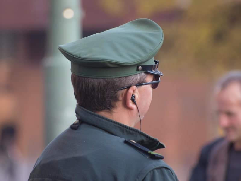 Polizist im Einsatz, über dts Nachrichtenagentur