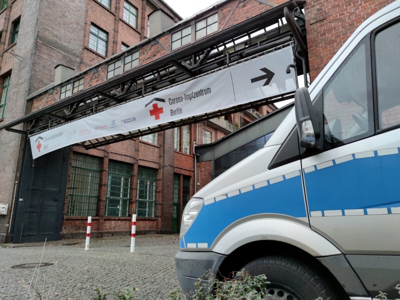 Corona-Impfzentrum, über dts Nachrichtenagentur