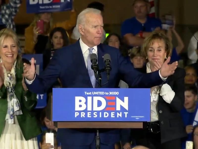 Jill Biden (links), Joe Biden und Valerie Biden Owens, über dts Nachrichtenagentur