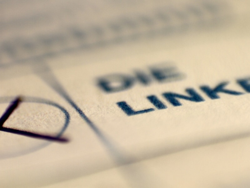 Linke auf Stimmzettel, über dts Nachrichtenagentur