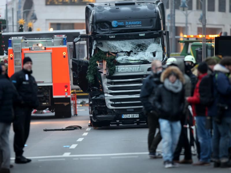 Breitscheidplatz nach Anschlag auf Weihnachtsmarkt, über dts Nachrichtenagentur
