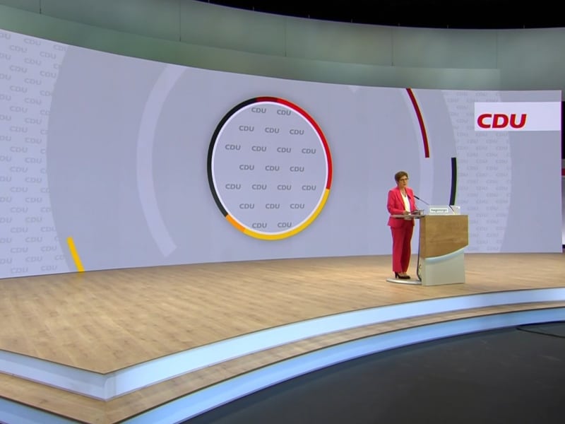 Digitaler CDU-Parteitag, über dts Nachrichtenagentur