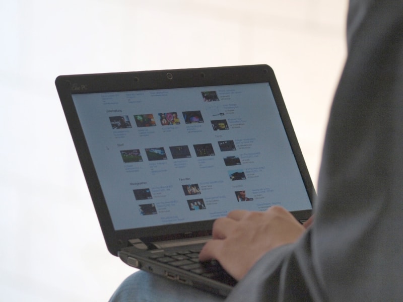 Youtube-Nutzer am Computer, über dts Nachrichtenagentur