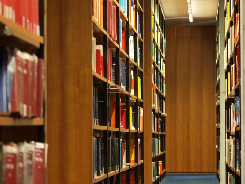 Bücher in einer Bibliothek, über dts Nachrichtenagentur