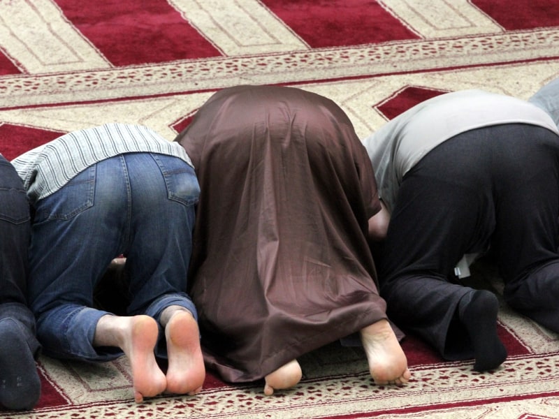 Gläubige Muslime beim Gebet in einer Moschee, über dts Nachrichtenagentur