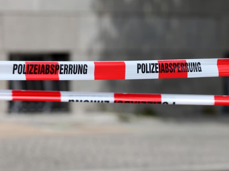 Polizeiabsperrung, über dts Nachrichtenagentur