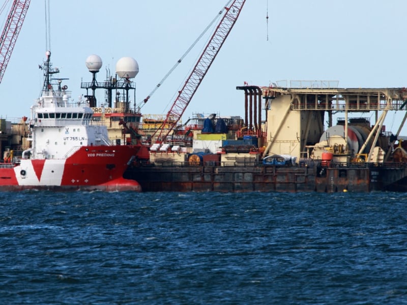 Castoro 10 beim Bau von Nord Stream 2, über dts Nachrichtenagentur